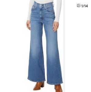 Levi's Ribcage Bell Jeans Classic Blue Women's Jeans Size 32